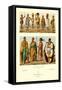 Eleven African Tribe Members-null-Framed Stretched Canvas