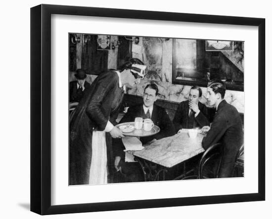 Eleven O'Clock Coffee, London, 1926-1927-null-Framed Giclee Print