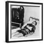 Eleven Yeat Old Boy in an Iron Lung, Beaujon Hospital, Paris, C1947-1951-null-Framed Giclee Print