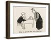 Elevenses' for Pupils-William Heath Robinson-Framed Art Print