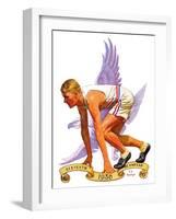 "Eleventh Olympiad,"August 8, 1936-J.F. Kernan-Framed Giclee Print