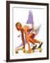 "Eleventh Olympiad,"August 8, 1936-J.F. Kernan-Framed Giclee Print