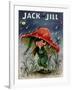 Elf in the Rain - Jack and Jill, April 1956-Ruth Bendel-Framed Giclee Print