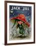 Elf in the Rain - Jack and Jill, April 1956-Ruth Bendel-Framed Giclee Print