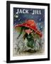 Elf in the Rain - Jack and Jill, April 1956-Ruth Bendel-Framed Giclee Print