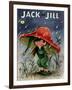 Elf in the Rain - Jack and Jill, April 1956-Ruth Bendel-Framed Giclee Print