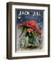 Elf in the Rain - Jack and Jill, April 1956-Ruth Bendel-Framed Giclee Print