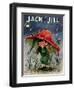 Elf in the Rain - Jack and Jill, April 1956-Ruth Bendel-Framed Giclee Print