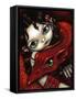 Elf Maiden & Her Dragon-Jasmine Becket-Griffith-Framed Stretched Canvas