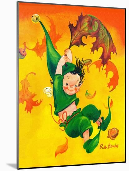 Elf Parachute - Jack & Jill-Ruth Bendel-Mounted Giclee Print