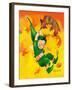 Elf Parachute - Jack & Jill-Ruth Bendel-Framed Giclee Print