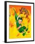 Elf Parachute - Jack & Jill-Ruth Bendel-Framed Giclee Print