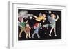 Elf Parade-null-Framed Art Print