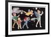 Elf Parade-null-Framed Premium Giclee Print