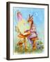 Elf Scribe-Judy Mastrangelo-Framed Giclee Print