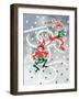 Elf Skates - Jack & Jill-Beth Henninger Krush-Framed Giclee Print