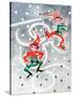 Elf Skates - Jack & Jill-Beth Henninger Krush-Stretched Canvas