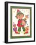 Elf with Toys-Beverly Johnston-Framed Giclee Print