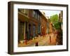 Elfreth's Alley, Philadelphia, Pennsylvania, USA-Ellen Clark-Framed Photographic Print