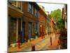 Elfreth's Alley, Philadelphia, Pennsylvania, USA-Ellen Clark-Mounted Photographic Print