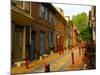 Elfreth's Alley, Philadelphia, Pennsylvania, USA-Ellen Clark-Mounted Photographic Print