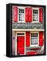 Elfreth Trinity Houses, Elfreth's Alley, Philadelphia, Pennsylvania, United States-Philippe Hugonnard-Framed Stretched Canvas