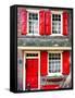 Elfreth Trinity Houses, Elfreth's Alley, Philadelphia, Pennsylvania, United States-Philippe Hugonnard-Framed Stretched Canvas