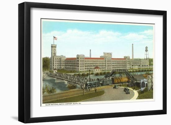 Elgin National Watch Company, Elgin, Illinois-null-Framed Art Print