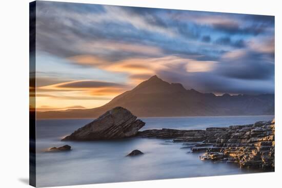 Elgol Sunset-Michael Blanchette Photography-Stretched Canvas