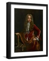 Elias Ashmole, C. 1681 - 1682-John Riley-Framed Giclee Print