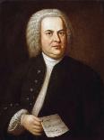 Portrait of Johann Sebastian Bach, German Composer (Engraving)-Elias Gottleib Haussmann-Giclee Print