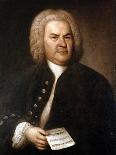 Johann Sebastian Bach (1685-175), German Composer and Organist, 1746-Elias Gottlob Haussmann-Mounted Giclee Print