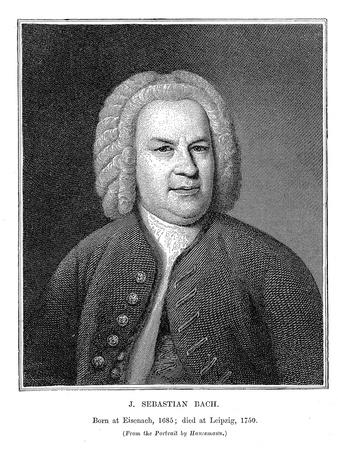 Johann Sebastian Bach (1685-175), German Composer and Organist, 1746