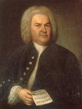 Johann Sebastian Bach (1685-175), German Composer and Organist, 1746-Elias Gottlob Haussmann-Framed Stretched Canvas