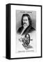 Elias Howe, American Sewing Machine Pioneer-null-Framed Stretched Canvas