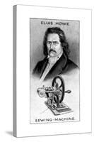 Elias Howe, American Sewing Machine Pioneer-null-Stretched Canvas