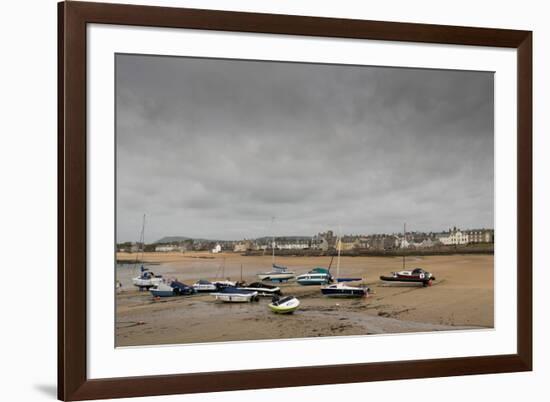 Elie at Low Tide, Fife Coast, Scotland, United Kingdom-Nick Servian-Framed Photographic Print