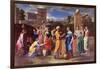 Eliezer and Rebecca, 1648-Nicolas Poussin-Framed Giclee Print