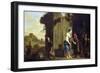 Eliezer and Rebecca at the Well, 1660-Salomon de Bray-Framed Giclee Print