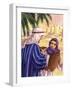 Eliezer Meeting Rebekah by the Well-Pat Nicolle-Framed Giclee Print