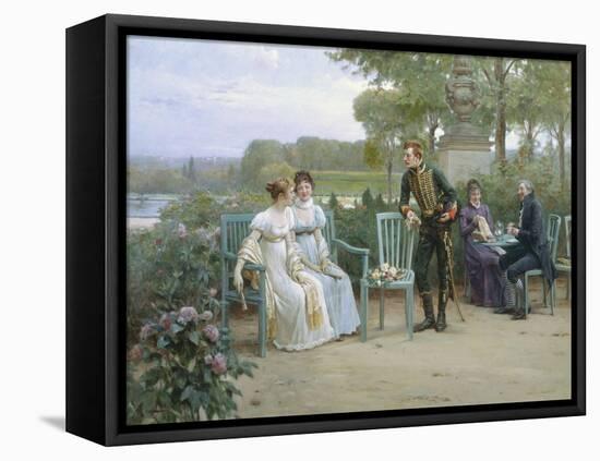 Eligible Suitor-Adrien Moreau-Framed Stretched Canvas