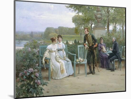 Eligible Suitor-Adrien Moreau-Mounted Giclee Print