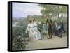 Eligible Suitor-Adrien Moreau-Framed Stretched Canvas