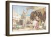 Elijah before King Ahab-John Absolon-Framed Giclee Print