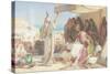 Elijah before King Ahab-John Absolon-Stretched Canvas