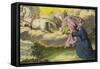 Elijah Carried Up into Heaven-null-Framed Stretched Canvas