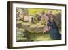 Elijah Carried Up into Heaven-null-Framed Giclee Print