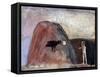 Elijah Fed by a Raven in the Desert I, 1991-Albert Herbert-Framed Stretched Canvas