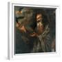 Elijah Fed By The Ravens-Jusepe de Ribera-Framed Giclee Print