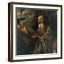 Elijah Fed By The Ravens-Jusepe de Ribera-Framed Premium Giclee Print